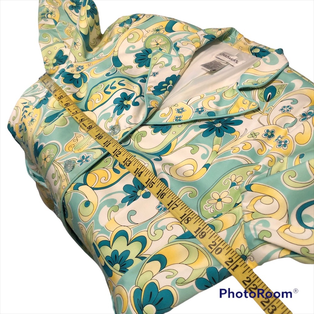 Chadwick’s Paisley & Floral Print Blazer Size 16 - Picture 12 of 13